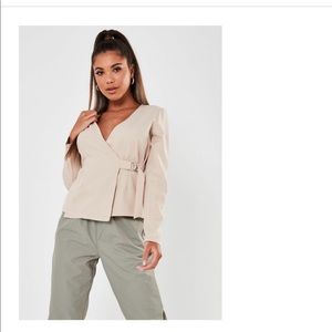 Misguided Wrap Top